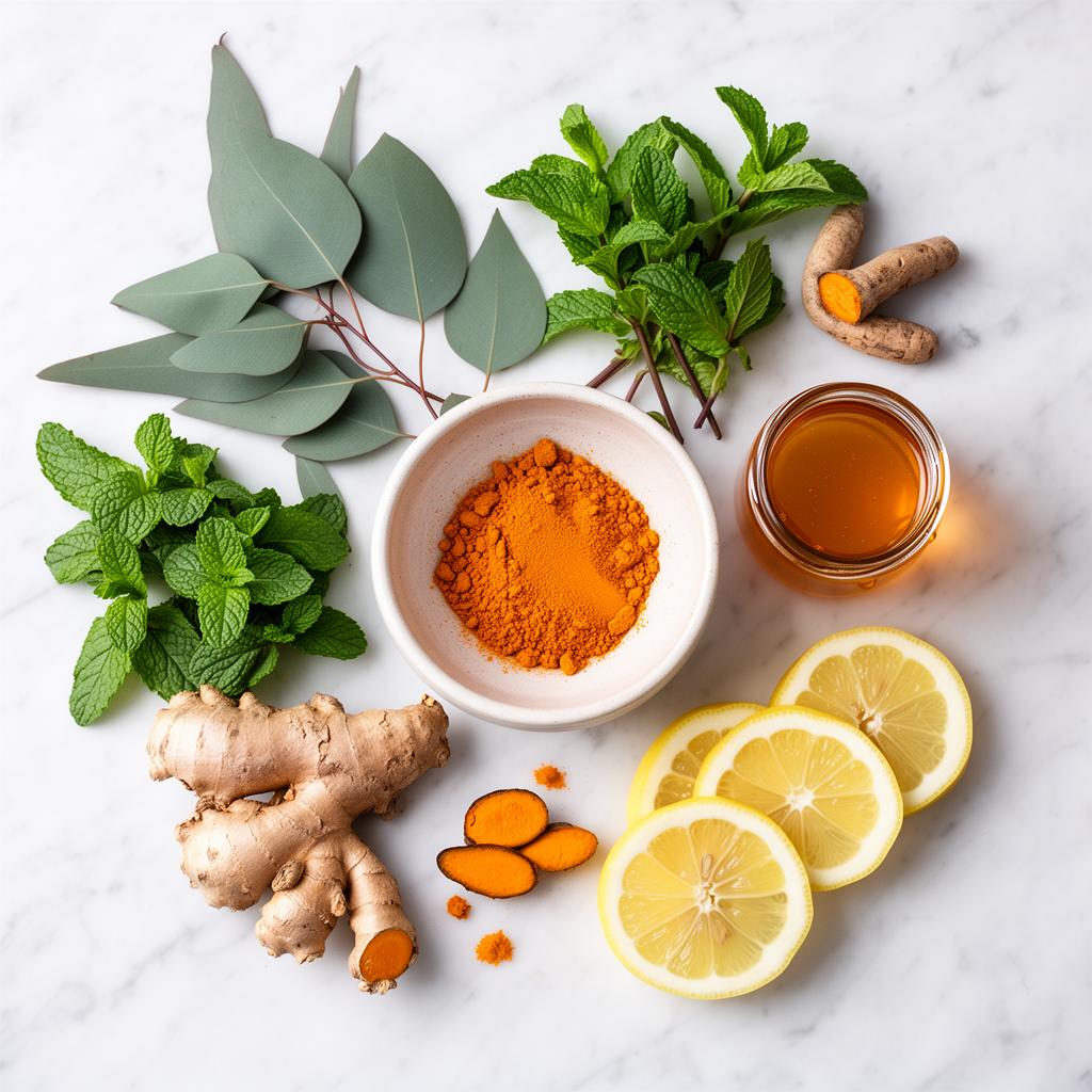 Natural herbal ingredients used in Breathe Ease X formula
